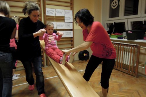 Hravé cvičení pro děti a rodiče - 7.11.2013